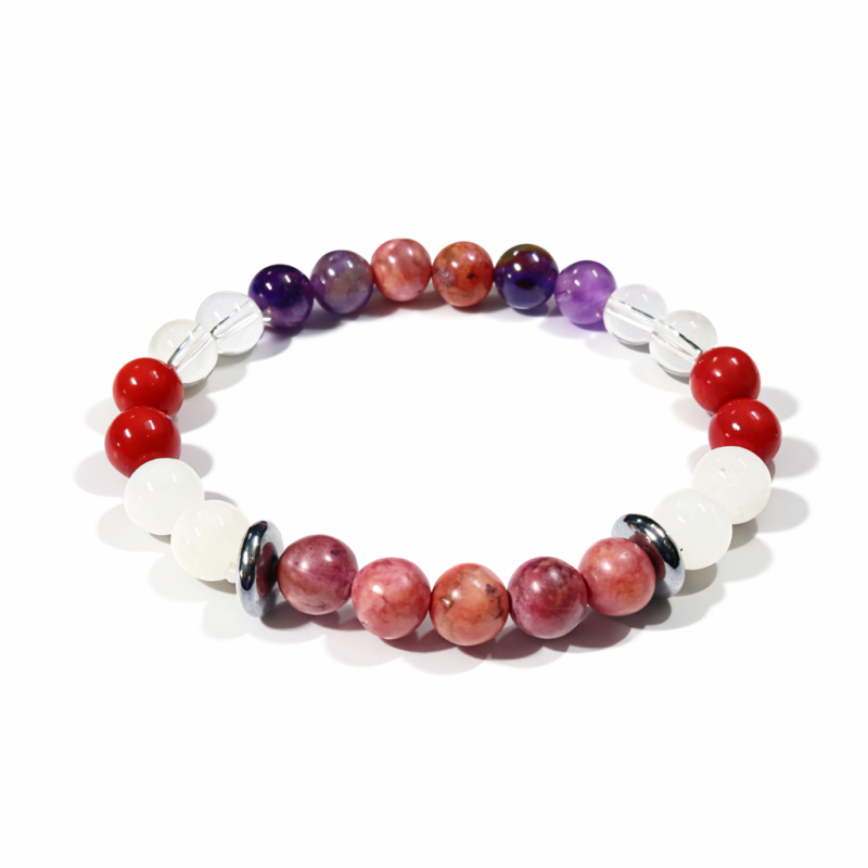 Cancer Rashi (Kark Rashi) Bracelet – Natural Gemstones for Emotional Strength, Chandra Protection & Harmony