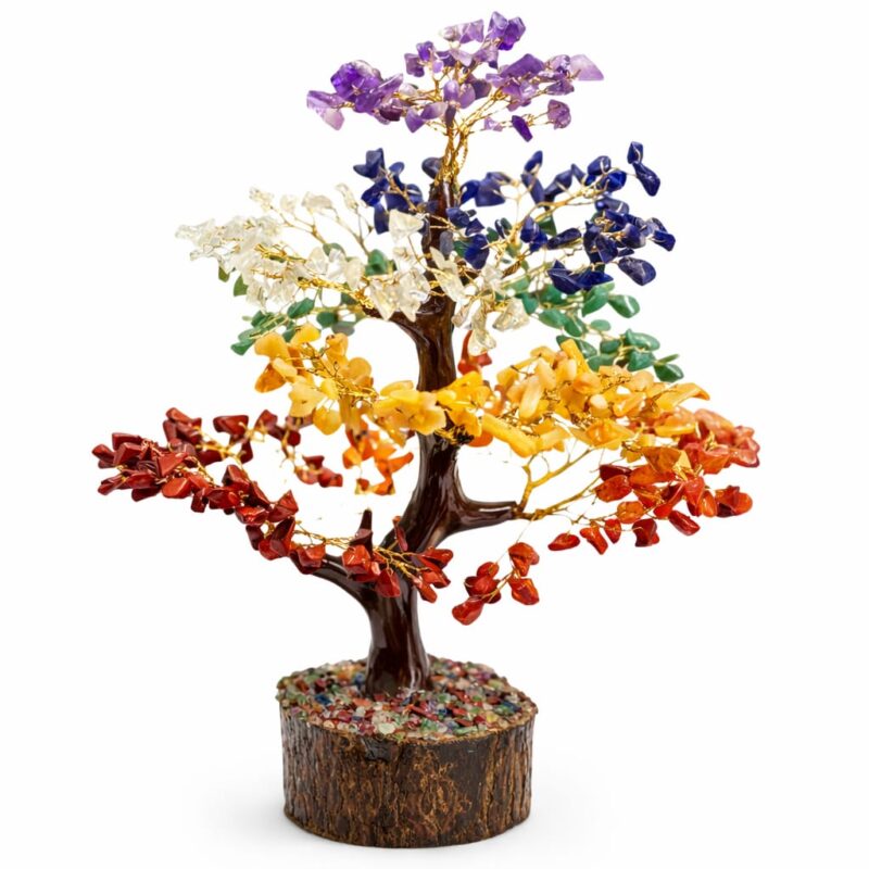 7 Chakra Stone Tree – Balance, Harmony & Positive Energy 🌈 7 चक्र स्टोन ट्री – घर में शांति, सुख और पॉजिटिव ऊर्जा के लिए