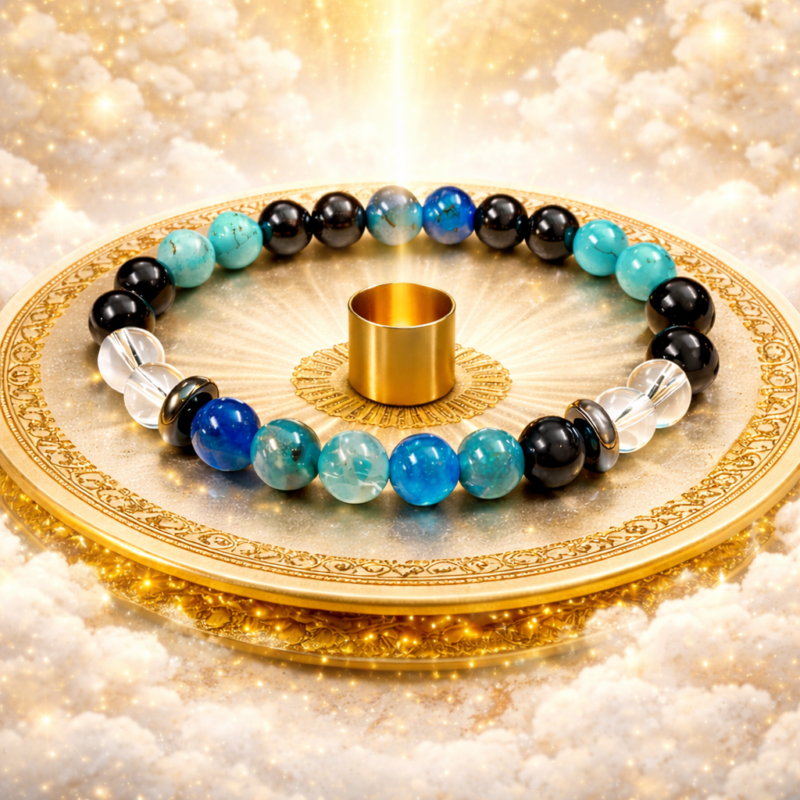 Sagittarius (Dhanu Rashi) Bracelet – Natural Gemstones for Luck, Protection & Spiritual Growth   धनु राशि ब्रेसलेट