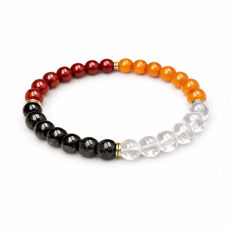 Hanuman Shakti 24 Beads Bracelet – Strength, Protection & Energy Balance   हनुमान शक्ति २४ बीड्स ब्रेसलेट – शक्ति, रक्षा और ऊर्जा संतुलन
