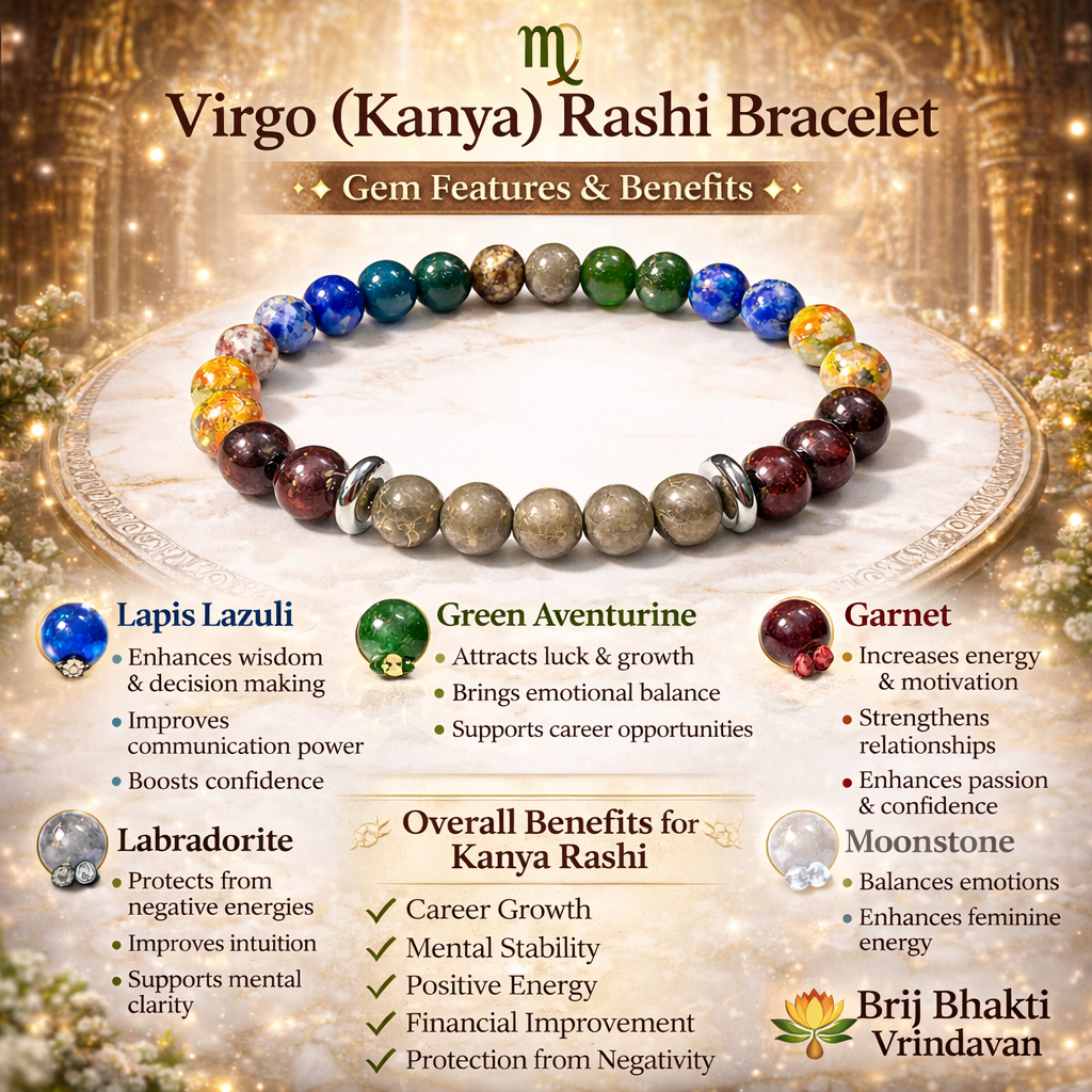 Kanya Rashi Bracelet – Virgo - Image 3
