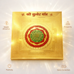 Gold Plated Shri Kuber Yantra